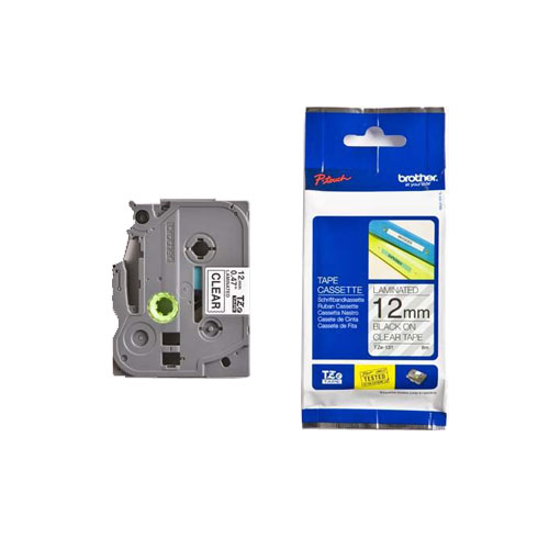 Brother-TZe-131 برچسب لیبل پرینتر برادر Brother TZe-131 مشکی روی شفاف