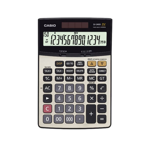 ماشین حساب کاسیو Casio DJ-240D