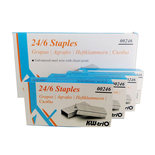 سوزن منگنه کی دبیلو تریو KW-triO 24/6 Staples