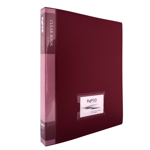 Papco-Clear-Book-A4-50- 1 کلیر بوک 50 برگ قفل فلزی پاپکو Papco Clear Book A4-50