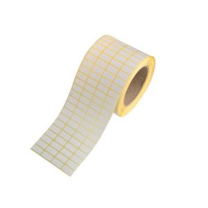 لیبل کاغذی چهار ردیف رول ۱۰۰۰۰ عددی Paper Label 12*25 Four Column