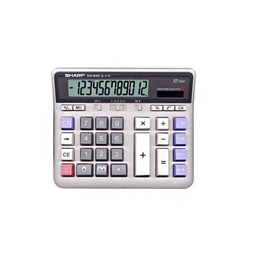ماشین حساب شارپ Sharp EL-2135 Calculator
