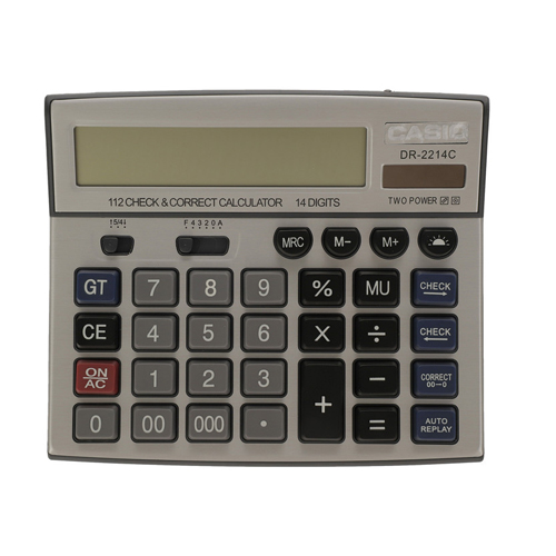 ماشین حساب رومیزی 14 رقم مدل DR-2214C