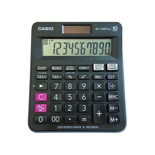 ماشین حساب کاسیو مدل MJ-100D Plus