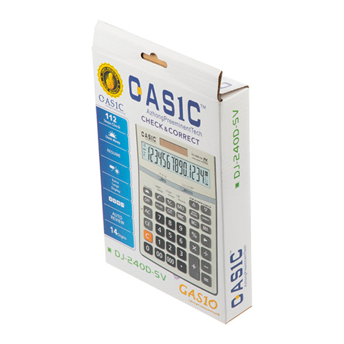 ماشین حساب کاسیک مدل DJ-240D-SV